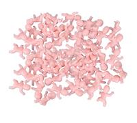 Bebés de plástico 100 piezas de bebés pequeños de 1, 2 pulgadas lindos mini muñecos de bebé de plástico pequeño para baby shower, juego de cubitos de hielo, decoración de fiesta de carnaval mini