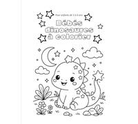 Bébés dinosaures à colorier