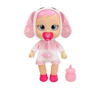 BEBÉS LLORONES Coney Muñeca Interactiva Ayuda a Coney A Dar Sus Primeros Pasos, Hace 10+ Sonidos y Reacciones. Llora Lágrimas Led Niñas/os a Partir de 3 años