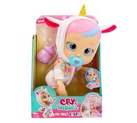 BEBÉS LLORONES Dreamy Muñeca Interactiva Ayuda a Dreamy A Dar Sus Primeros Pasos, Hace 10+ Sonidos y Reacciones. Llora Lágrimas Led Niñas/os a Partir de 3 años