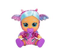 BEBÉS LLORONES Dressy Fantasy Bruny, Muñeca Interactiva que Llora de Verdad con Pelo a Peinar, Ropa para Vestir y Accesorios, Juguete y Regalo para niños y niñas +1 Año