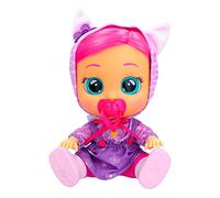 BEBÉS LLORONES Dressy Katie | Muñeca Interactiva que Llora de Verdad con Pelo a peinar, Ropa para vestir y Accesorios - Juguete y Regalo para niños y niñas +18 Meses