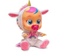 BEBÉS LLORONES Fantasy Dreamy Unicornio Muñeca interactiva que llora de verdad con Chupete y Pijama - Juguete y Regalo para niñas y niños +18 Meses
