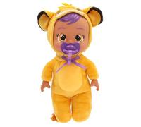 Bebes Llorones IMC Toys Tiny Cuddles Disney Simba, Muñeca Bebé de Peluche, Inspirado en el Personaje del Rey León, Llora Lágrimas de Verdad, Juguete Regalo para Niños y Niñas a Partir de 18 Meses