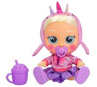 BEBÉS LLORONES Kiss Me Stella | Muñeca interactiva que se Sonroja con un beso y Llora como un bebé con Pelo para peinar, Ropa para vestir y Accesorios - Juguete y Regalo para niños y niñas +2 Años