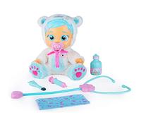 BEBÉS LLORONES Kristal está malita | Muñeca interactiva para jugar a médico; llora de verdad y se pone malita - Juguete y Regalo para niñas y niños +18 Meses