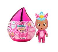 BEBÉS LLORONES LÁGRIMAS MÁGICAS Casita Rosa (Pink Edition) | Mini bebé llorón Sorpresa coleccionable con lágrimas y Accesorios rosas - Muñeca para niñas y niños +3 Años