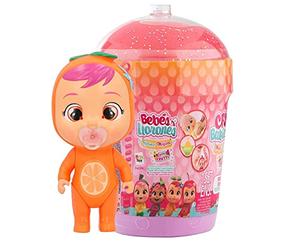 BEBÉS LLORONES LÁGRIMAS MÁGICAS Casita Tutti Frutti | Mini bebé llorón Sorpresa coleccionable con Olor a Fruta - Juguete y muñeca +3 años