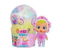 BEBÉS LLORONES LÁGRIMAS MÁGICAS Happy Flowers | Mini bebé llorón Sorpresa que llora Lágrimas de verdad y huele a Flor con 9 Accesorios - Muñeca para niñas y niños +3 Años
