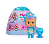 BEBÉS LLORONES LÁGRIMAS MÁGICAS Icy World Dinos, Muñeca Sorpresa Coleccionable que Llora Lágrimas de Verdad y su Mascota Dinosaurio, Juguete Regalo para Niños y Niñas +3 Años