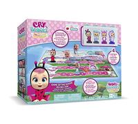 BEBÉS LLORONES LÁGRIMAS MÁGICAS Juego de la Oca | Juego de Mesa divertido con 4 Bebés Llorones y un Dado - Juguete y Regalo navidad para niños y niñas +3 Años