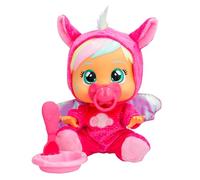BEBÉS LLORONES Loving Care Fantasy Hannah | Muñeca bebé Que Llora lágrimas de Verdad con Pijama y 3 Accesorios - Juguete y Regalo para Niños y Niñas de 3 Años o Más