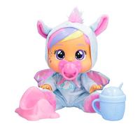 BEBÉS LLORONES Loving Care Fantasy Jenna | Muñeca bebé Que Llora lágrimas de Verdad con Pijama y 3 Accesorios - Juguete y Regalo para Niños y Niñas de 3 Años o Más