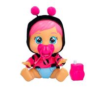 Bebes Llorones Loving Care Lady, Muñeca Bebé Que Llora Lágrimas de Verdad con Pijama y 3 Accesorios, Juguete y Regalo para Niños y Niñas de 3 Años o Más