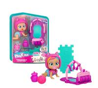 Bebés Llorones Playtime Gimnasio de Actividades de Millie, Bebé Gateador con un Gimnasio de Actividades, Completa tu Mundo Playtime, Llora Lágrimas de Verdad, Juguetes para Niños de 4 a 6 Años