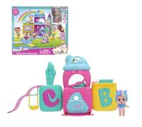 Bebés Llorones Playtime Jenna's Day Care, Casa De Muñecas, Set de Juego con el Personaje Exclusivo de Jenna y Más de 18 Accesorios, Llora Lágrimas de Verdad, Juete Regalo para Niños de 4 a 6 Años