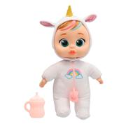 Bebes Llorones Real Love Dreamy Muñeca bebé Muñeca Que Abre y Cierra los Ojos, con Lágrimas Luminosas y 2 Accesorios Incluidos para Niñas/os a Partir de 3 Años