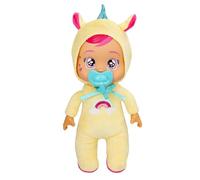 Bebés Llorones Tiny Cuddles Day Care Ashley, Muñeco de Peluche Vestido con Pijama del Jardín de Infancia, Llora Lágrimas de Verdad, Juguete para Niñas y Niños de 18+ Meses
