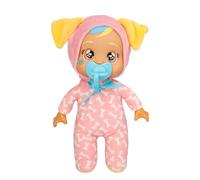 Bebés Llorones Tiny Cuddles Day Care Muffy, Muñeco de Peluche Vestido con Pijama del Jardín de Infancia, Llora Lágrimas de Verdad, Juguete para Niñas y Niños de 18+ Meses