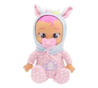 Bebes Llorones Tiny Cuddles Newborn Jenna, Muñeca Bebé de Peluche con Pijama de Recién Nacida, Puede Sentarse, Llora Lágrimas de Verdad, Jueguete Regalo para Niñas y Niños a Partir de 18 Meses