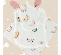 Bebes Recien Nacidos Originales, Set Regalo Bebé, Babero Bandana, Ideal Como Pack Regalo/Canastilla Bebe, Juguetes para bebé recién Nacido, Pack Bebe con Regalos para Recien Nacidos