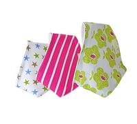 Bebés sialorrea bebé Bandana babero único 3 capas algodón suave elegante para bebés y niños frontal Dribble babero con correas ajustables, 6 unidades Flowers & Small Flowers
