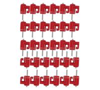 Bebida de Agua de Agua de pezón de Pollo Bebedor Automático de Control de Agua automática Diseño de Bolas de Acero de plástico Durante Cabeza roja para un pequeño Paquete de (Ankroyuyki-11)