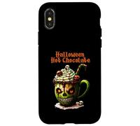 Bebida de Chocolate Caliente Vintage de Halloween Carcasa para iPhone X/XS