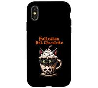 Bebida de Chocolate Caliente Vintage de Halloween Carcasa para iPhone X/XS