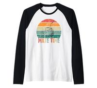 Bebida de Yerba Mate Argentina para los Amantes de la Yerba Mate Camiseta Manga Raglan