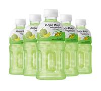 Mogu Mogu - Bebida Con Sabor A Melon Con Topping De Gelatina Para Masticar Sin Parar 320Ml