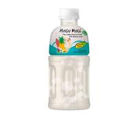 Bebida Mogu Mogu Piña Colada 320 ml con Nata de Coco - pack de 4 unidades