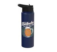 Bebida probiótica de té Kombucha Stainless Steel Insulated Water Bottle