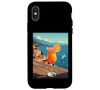Bebidas de Vacaciones Mezcladores de Verano Receta de Fiesta Bar casero Carcasa para iPhone X/XS