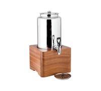 bebidas Dispensador de bebidas con espita, con soporte, perfecto for fiestas y bodas, jarra for limonada, 2 uds. jarra de agua(Stainless steel)