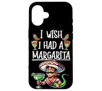 Bebidas mexicanas Genio en una Botella Ojalá tuviera una Margarita Carcasa para iPhone 16