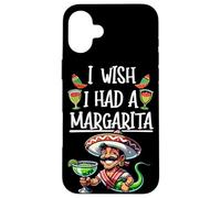Bebidas mexicanas Genio en una Botella Ojalá tuviera una Margarita Carcasa para iPhone 16 Plus