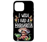 Bebidas mexicanas Genio en una Botella Ojalá tuviera una Margarita Carcasa para iPhone 16 Pro MAX