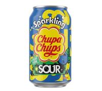 Bebidas Sparkling 345 ml x 24 unidades - Sabores Arándano Ácido, Cola, Chicle de Cereza, Uva, Sandía y Fresa & Nata - Refresco Gaseoso Original Sin Gluten - Arándano Ácido
