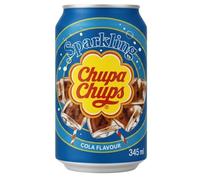 Bebidas Sparkling 345 ml x 24 unidades - Sabores Arándano Ácido, Cola, Chicle de Cereza, Uva, Sandía y Fresa & Nata - Refresco Gaseoso Original Sin Gluten (COLA)