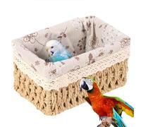 BEBIKR Jaulas para pájaros, cama colgante, para loros, hamacas para pájaros, pequeñas mascotas, para cacatúas, casa de pájaros