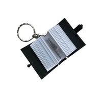 BEBIKR Llavero de la Biblia con colgantes de libros pequeños, llavero de simulación, hecho a mano, regalo de cumpleaños, colgantes de libros pequeños