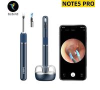 Bebird Note5 Pro limpiador de oídos inteligente Visual eliminación de cera de los oídos palos HD endoscopio pinzas Earpick Mini cámara otoscopio Azul