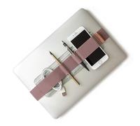 Beblau SLIM Organizador electrónico portátil acoplable a tu portátil y notebook | Organizar la mochila o el escritorio. Oficina, hogar y escuela | Accesorios para portátiles | GRAN REGALO | ROSA