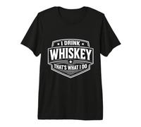 Bebo Whisky That's What I Do Vintage Bourbon Scotch Fan Camiseta Premium