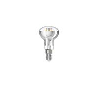 BeBulbs Bombilla LED de espejo plateada R50 (4W, 470 lm, E14, 2700K, regulable) - Luz cálida ideal para spots, focos e iluminación de mostradores - Alta eficiencia energética y larga vida útil