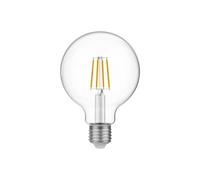 BeBulbs Bombilla LED Globo G95 E04 (E27, 4W, 470 lm, 2700K, transparente, Ø95 x 140 mm) - Filamento LED para una luz cálida - Larga vida útil de más de 15.000 horas