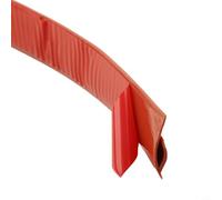 Bebykilemi Alfombra para borde de alfombras de 10 mm de grosor, borde de transición de suelo TPE de 6 m para una conexión sin costuras, antideslizante y seguro para protección de bordes, gris oscuro