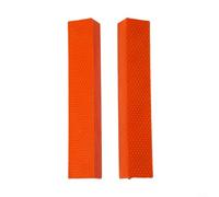 Bebykilemi Almohadillas protectoras magnéticas de mordaza de banco para herramientas de trabajo de metal, cojín de goma, accesorios de prensa de taladro (6 pulgadas, naranja B)