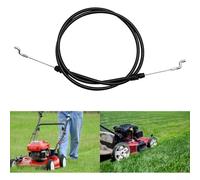 Bebykilemi Cable de control del acelerador para modelos de cortacésped 746-0550 y 946-0550 - Cable de repuesto de metal resistente con acabado negro resistente a la intemperie, una sola pieza
